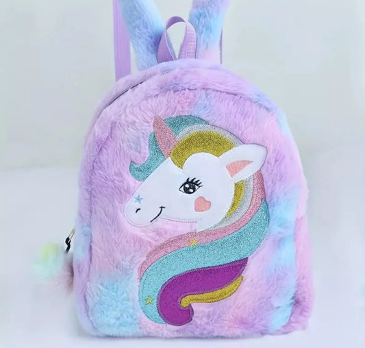 Unicorn Girls Back Pack With Dual Straps