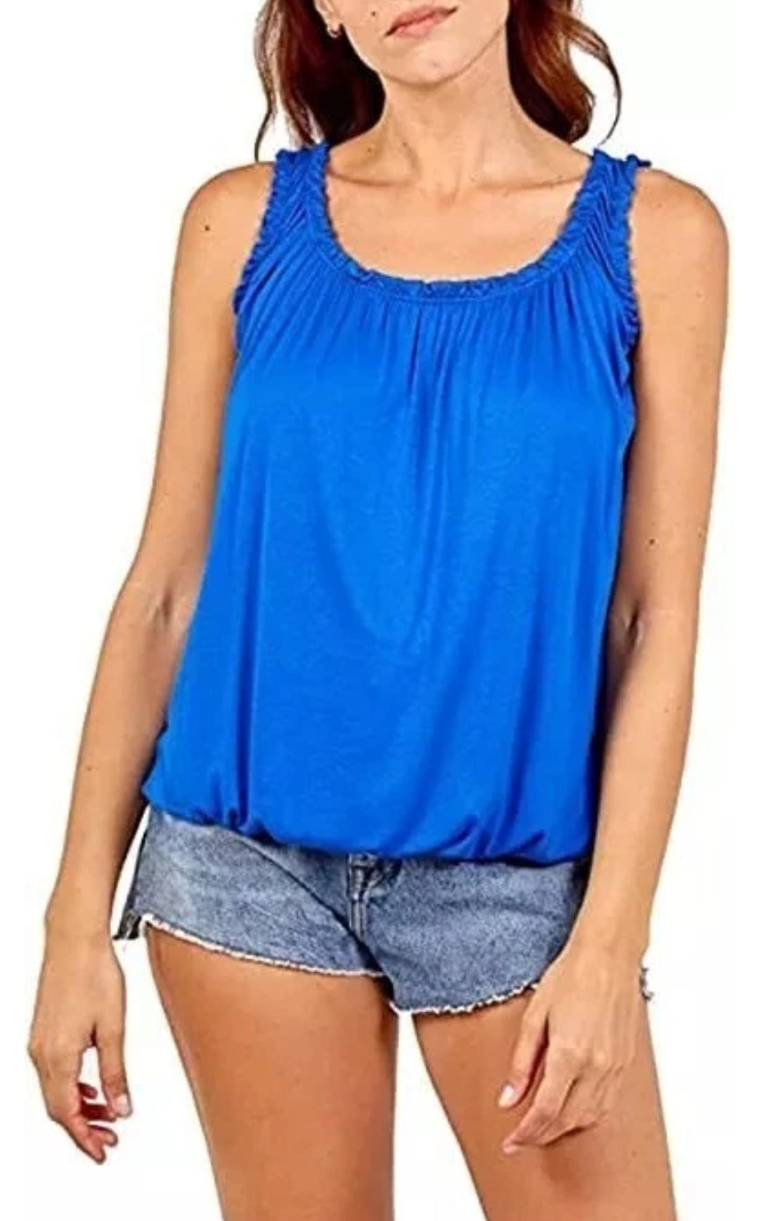 Ladies Jersey Bubble Vest