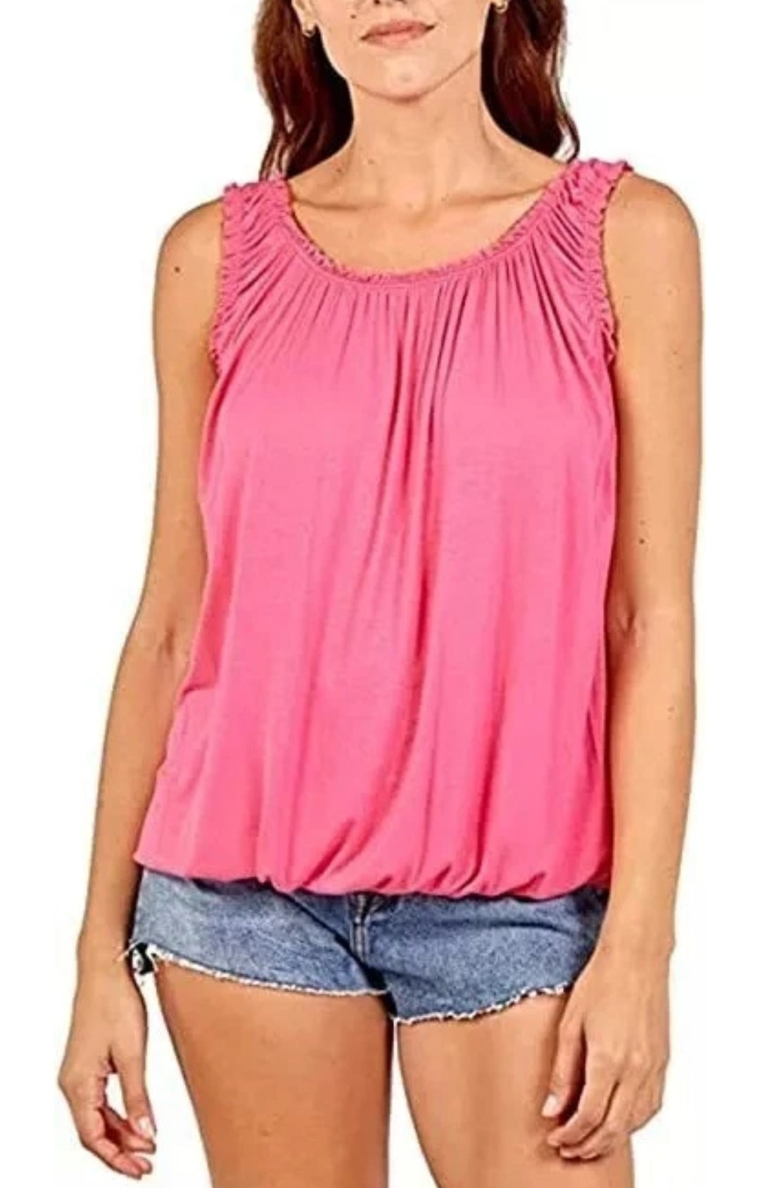 Ladies Jersey Bubble Vest