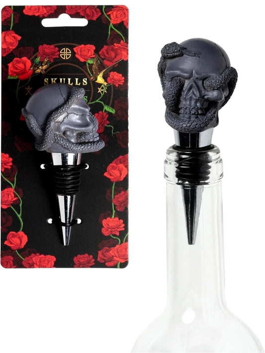 Skull Bottle Stopper