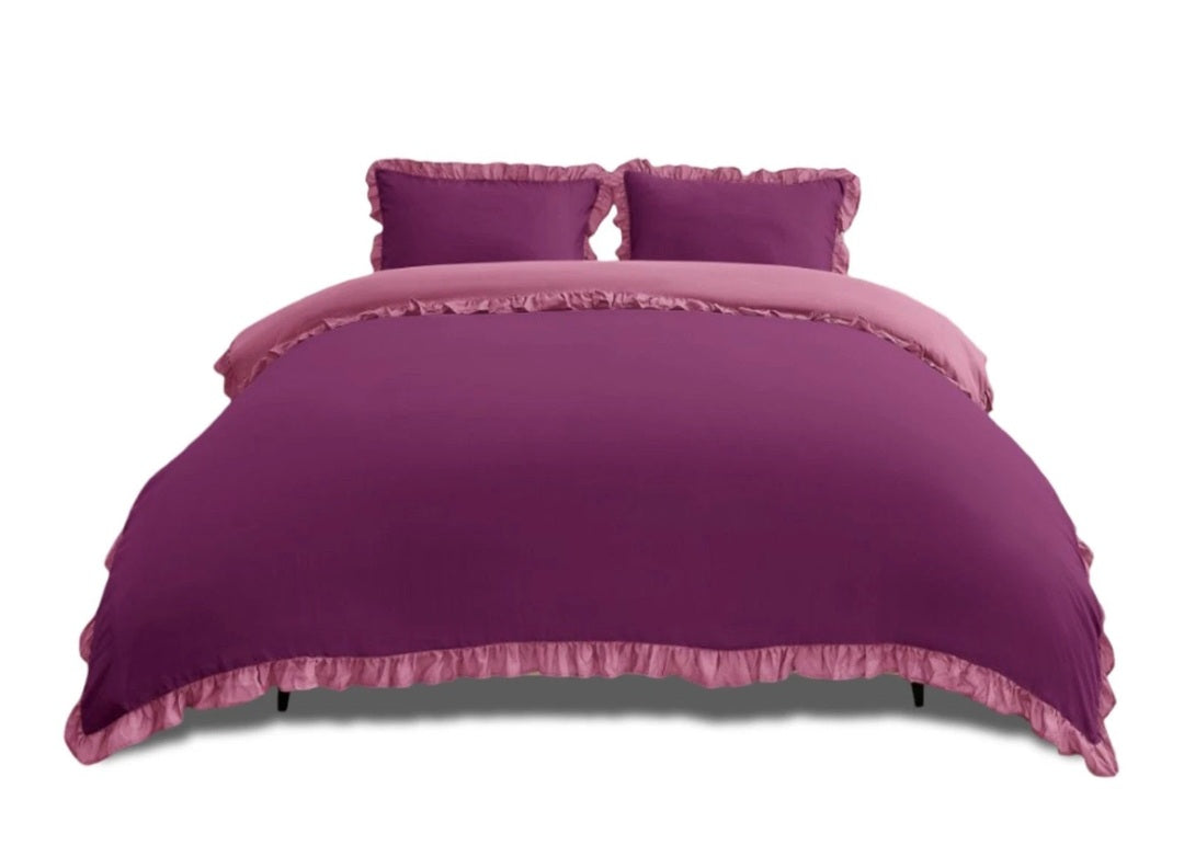 Luxury Frill Duvet Cover Set