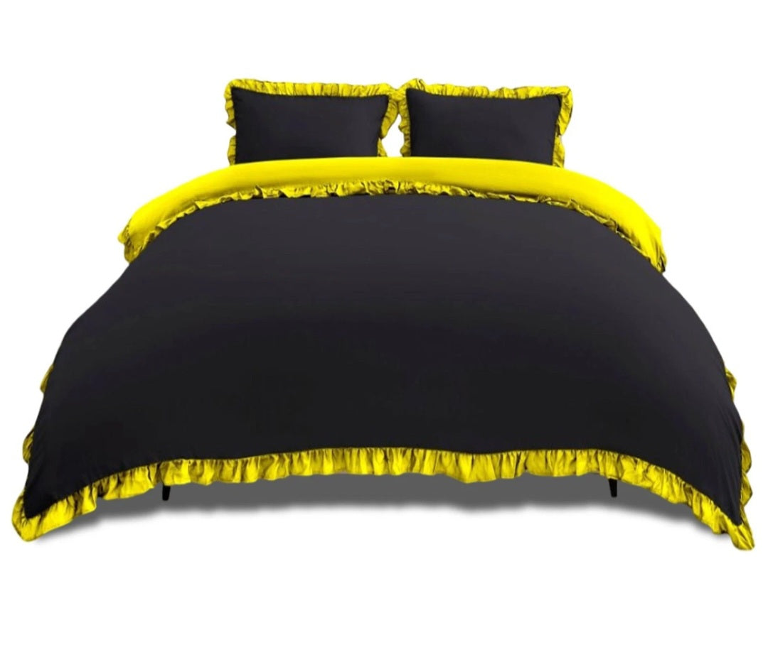 Luxury Frill Duvet Cover Set
