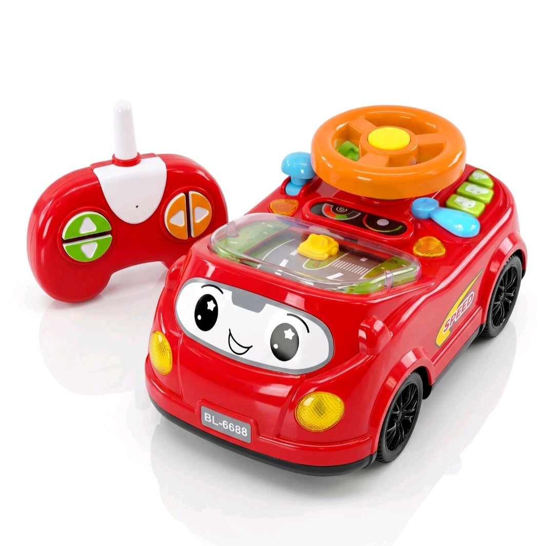 Remote Control Car Toy with Lights & Sounds
