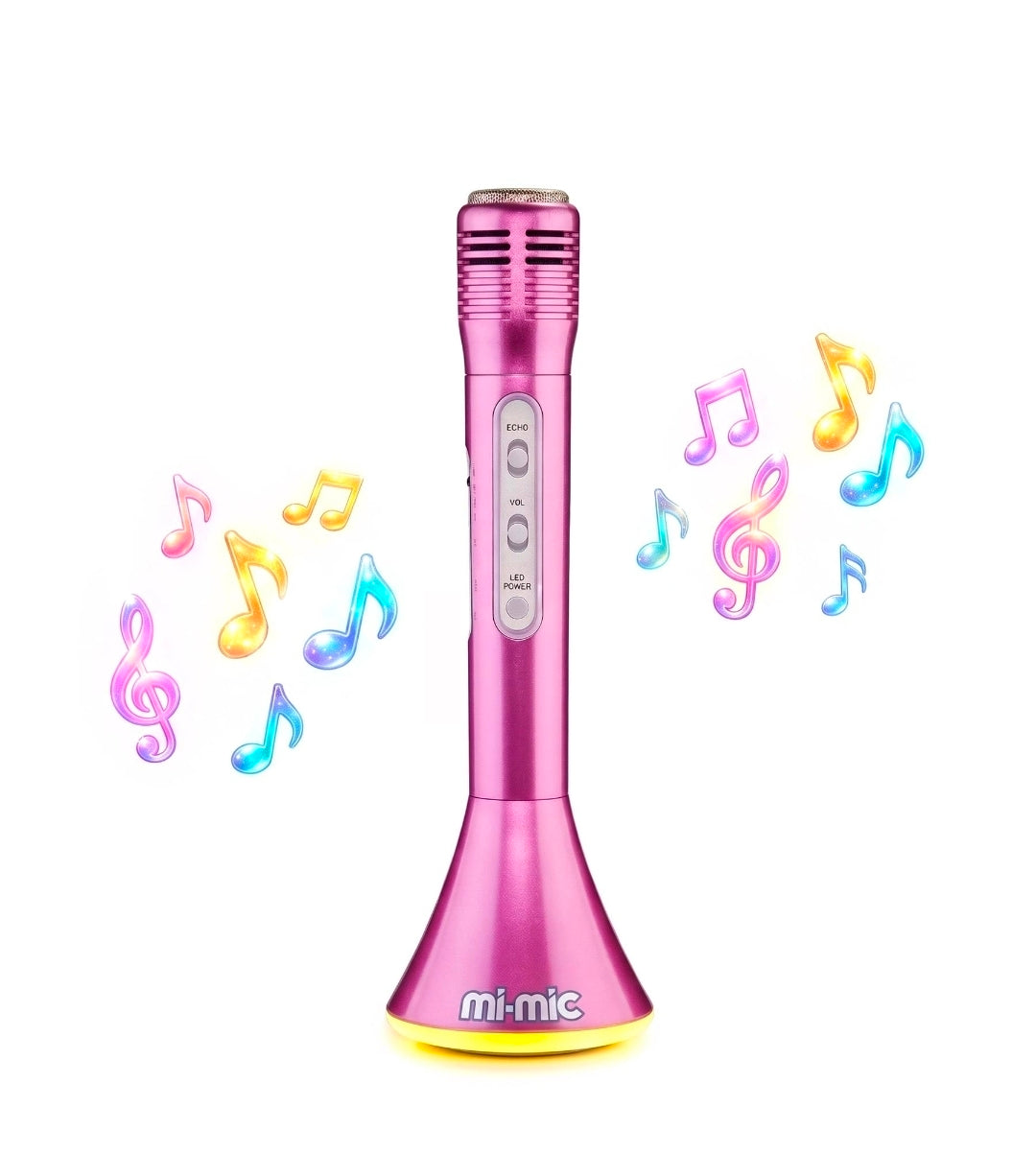 2-in-1 Kids Karaoke Microphones & Wireless Bluetooth Speakers for Singing
