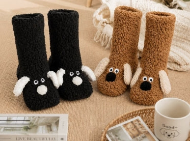 2 Pairs Cute Droopy Ear Puppy Socks
