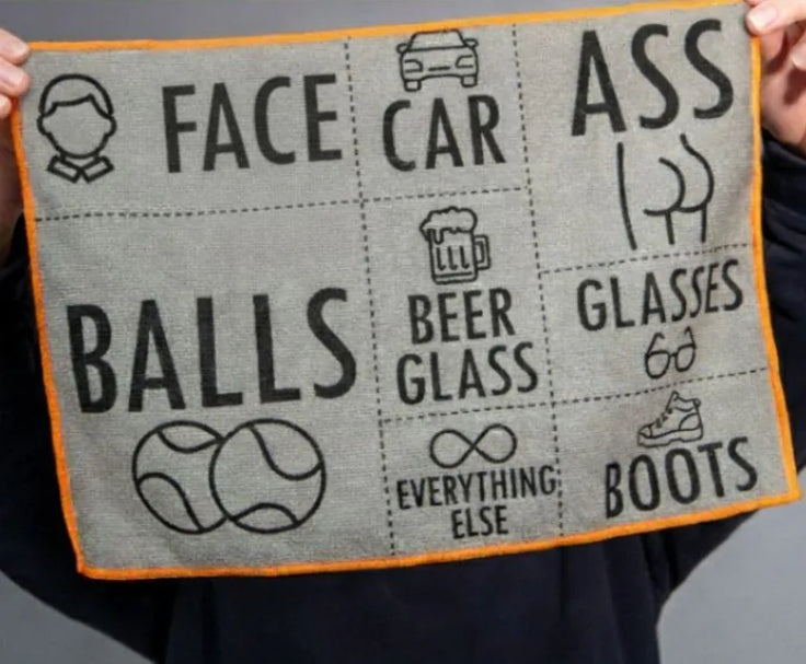8 in 1 Ball Wash Cloth