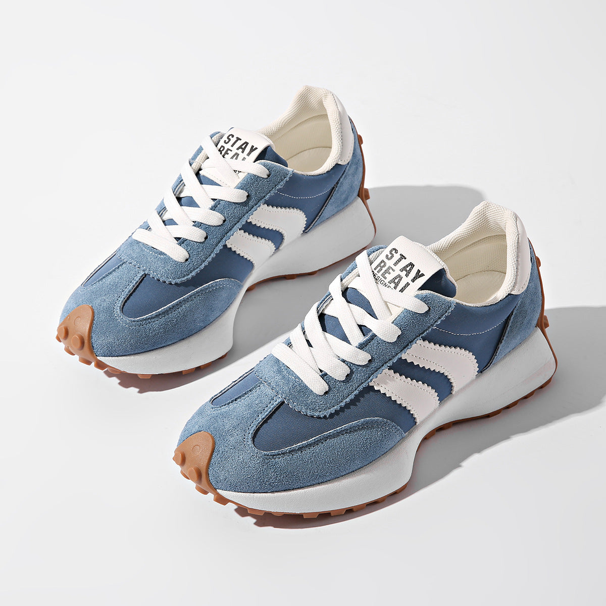 Stripe Lace-up Women's Trainers