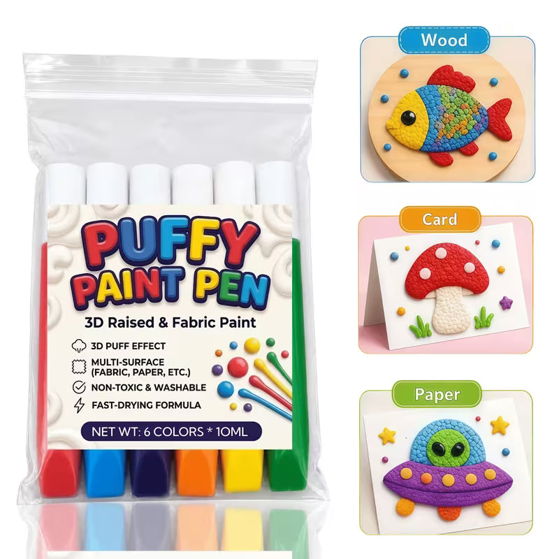 6pcs Popcorn Pens