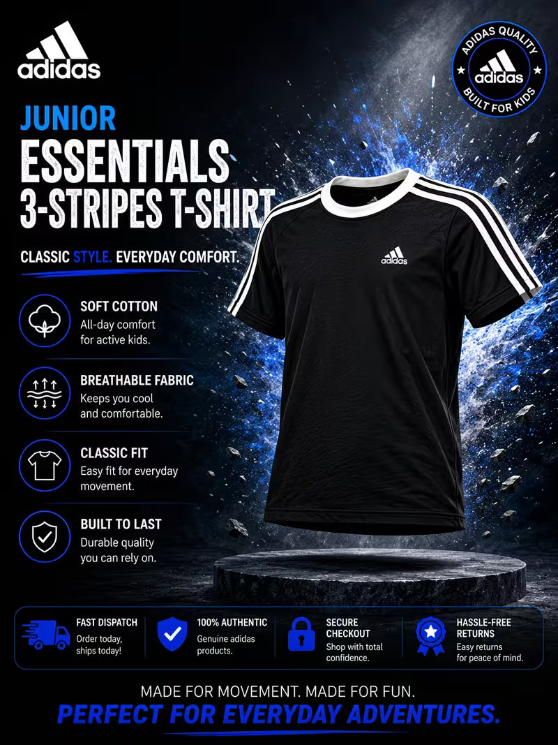 adidas Kids Junior Logo T-Shirt