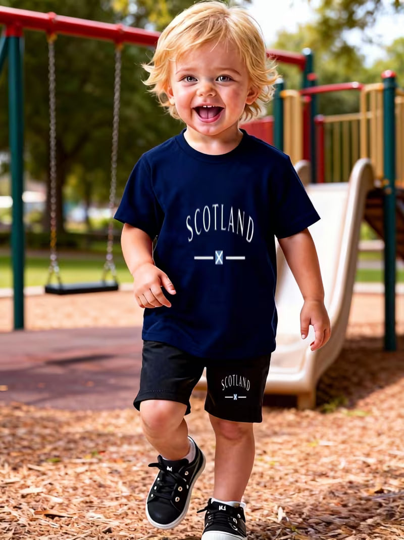 Scotland Baby Boy Two-Piece Set