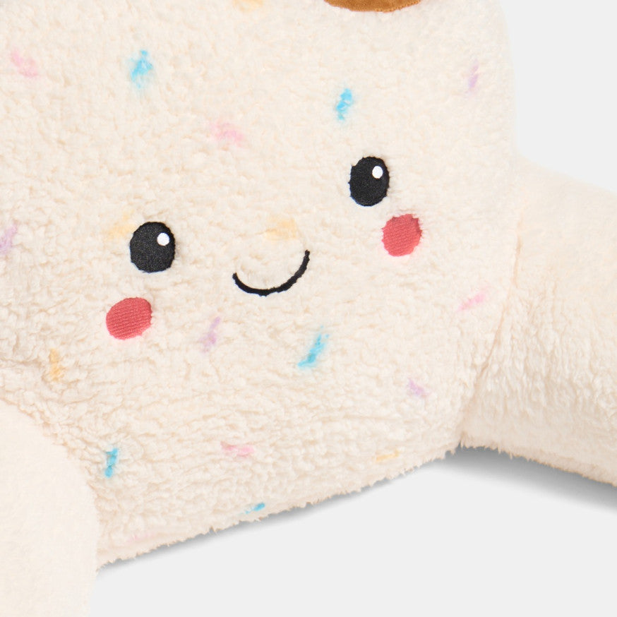 Scoops The Ice Cream Cuddle Cushion - White