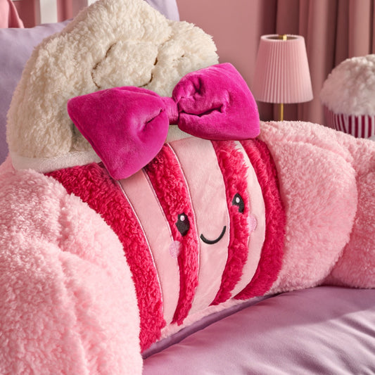Paisley The Popcorn Cuddle Cushion - Hot Pink