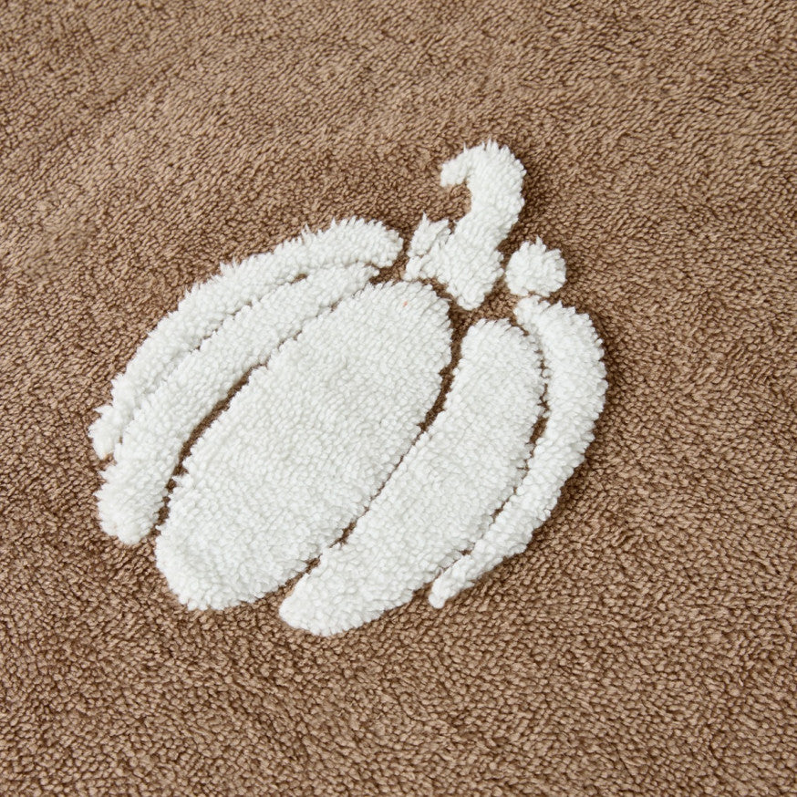 Tufted Pumpkin Teddy Duvet Set - Natural