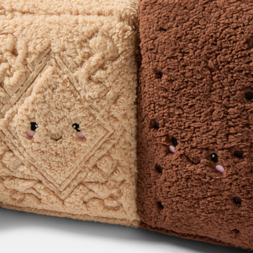 Biscuit Duo Cuddle Cushion