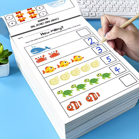Preschool Math Workbook