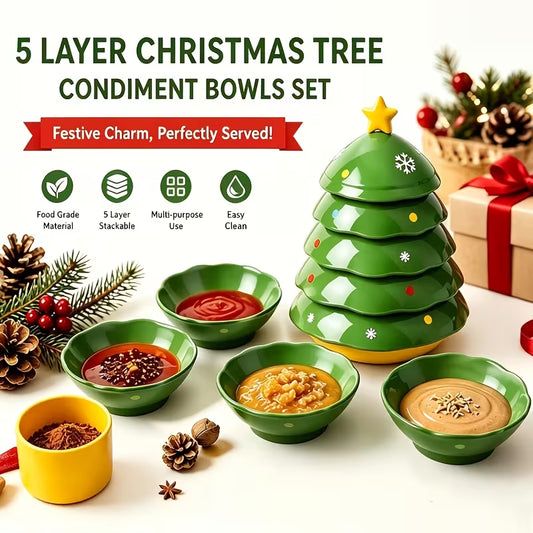 Christmas Tree Stackable Snack Bowl