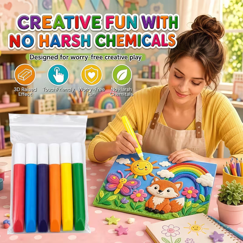 6pcs Popcorn Pens