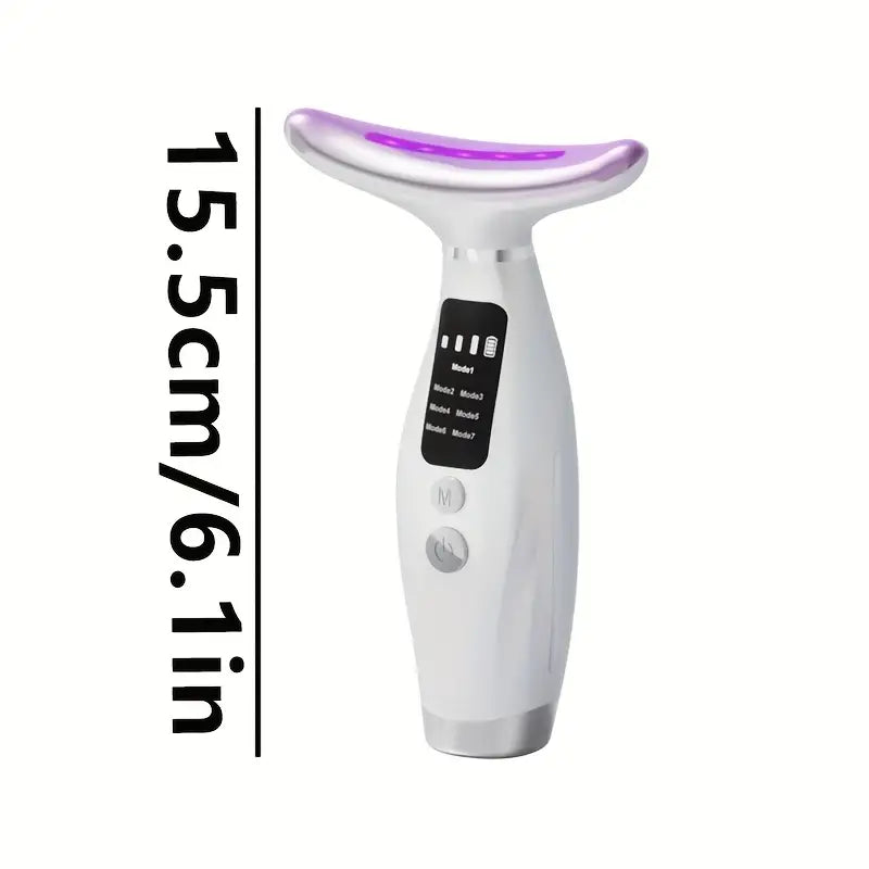 7-in-1 LED Facial Massager & Neck Beauty Device