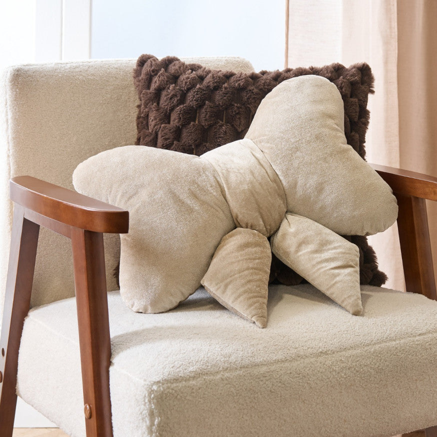 Velvet Bow Shaped Cushion