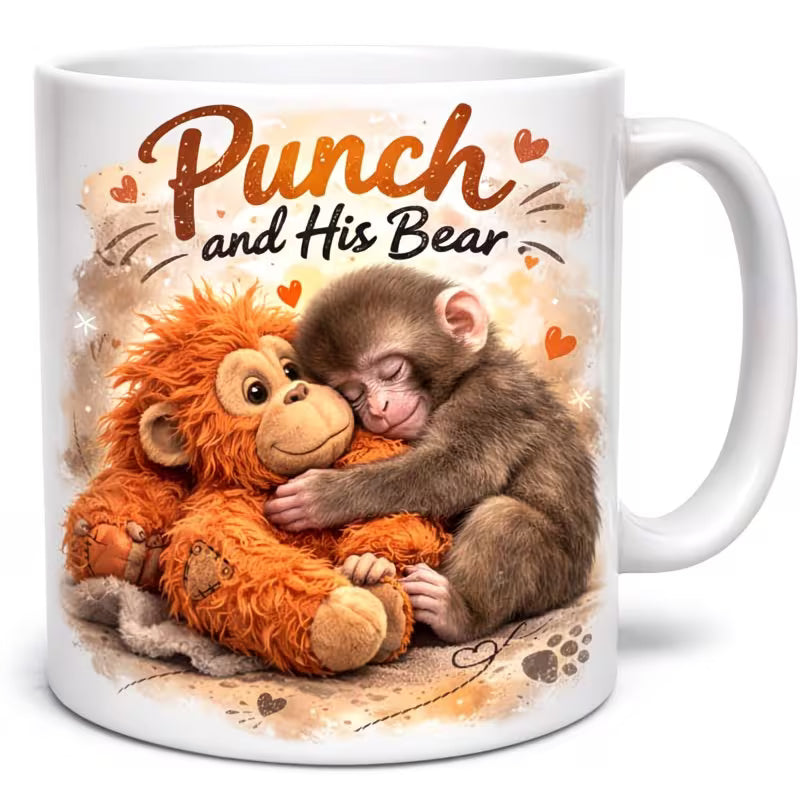 Punch And His Bear Mug