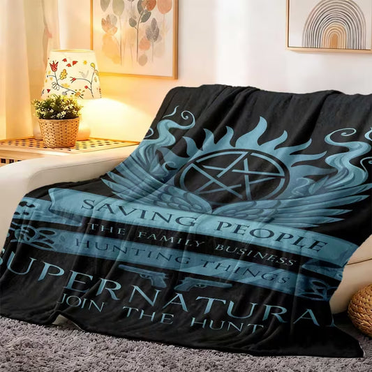 Supernatural TV Show Official Throw Blanket