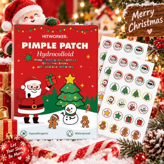 60pcs Christmas Themed Water-based Pimple Patchs