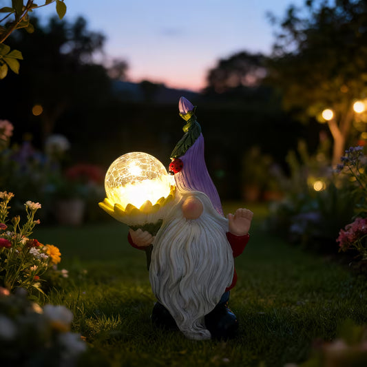 Solar Gnome Decorative Light