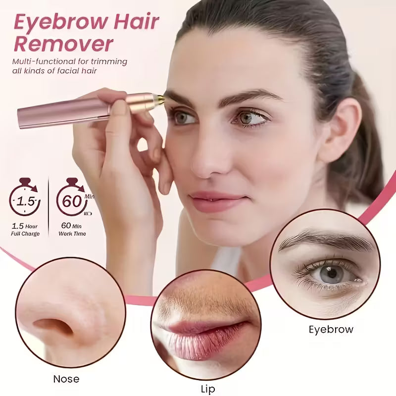 Electric Eyebrow and Body Hair Trimmer