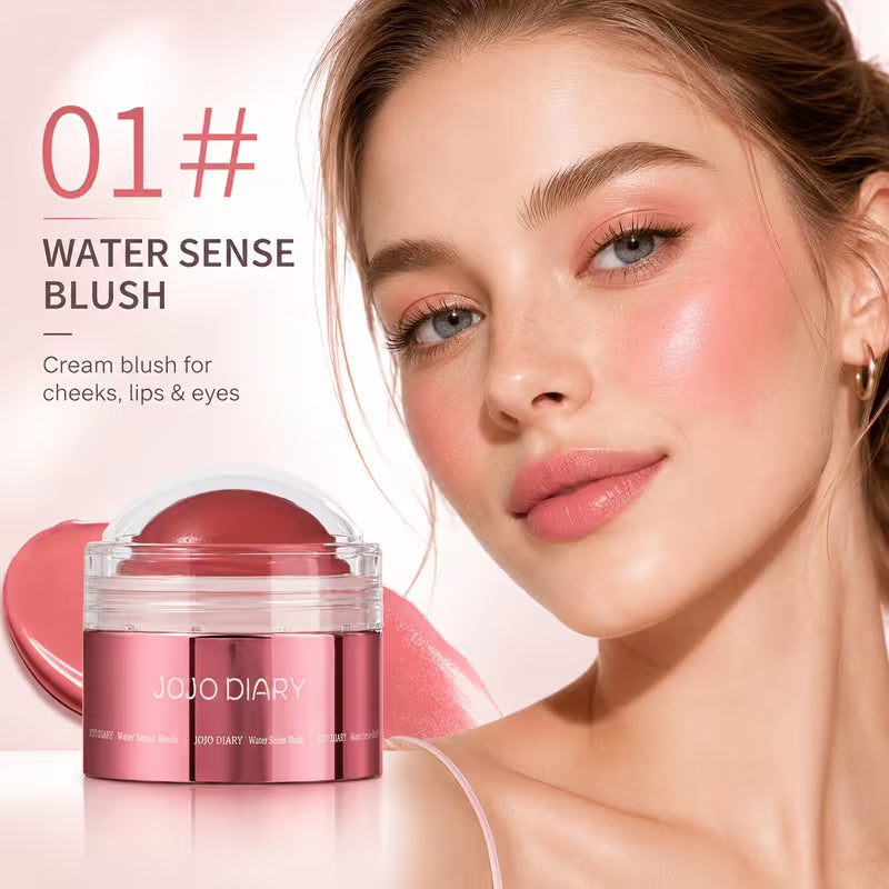 4pcs Triple-Purpose Blush Cream
