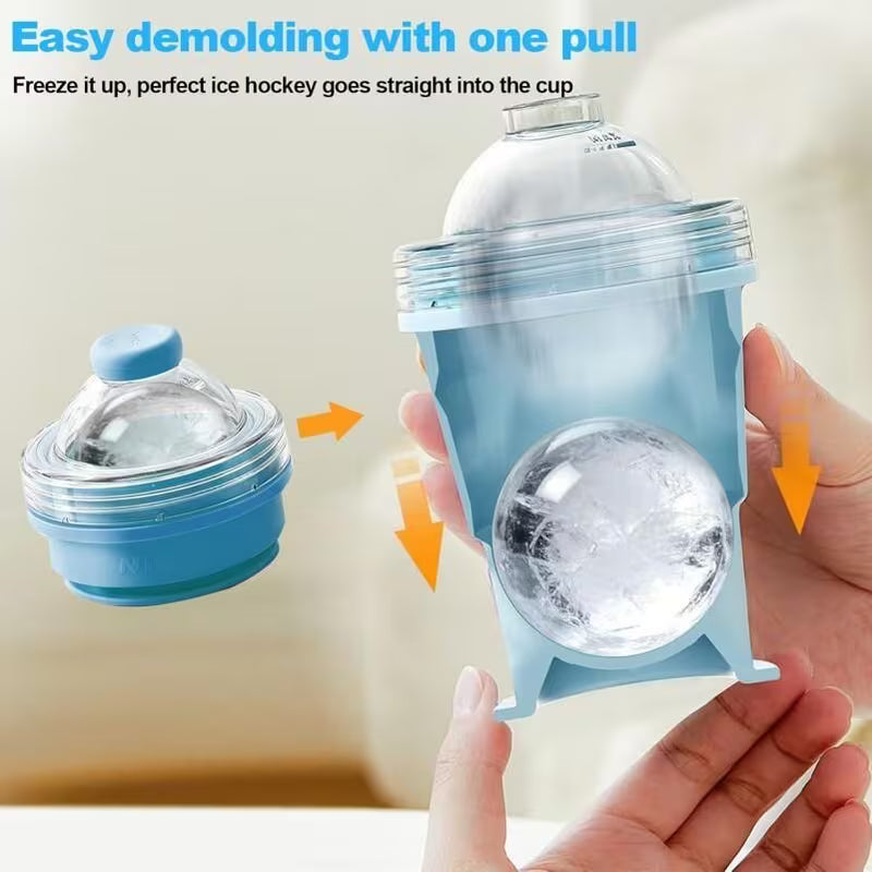 2-in-1 Portable Ice Ball Bottle