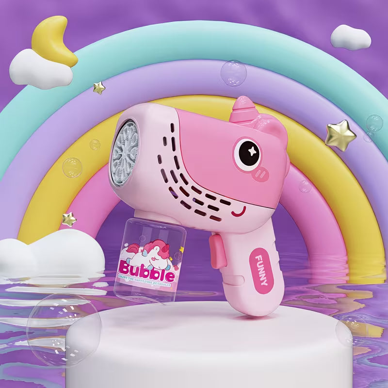 A Cartoon Bubble-Blowing Toy