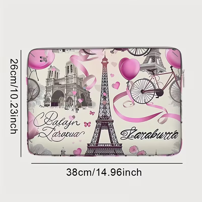 Tower Printed Laptop Bag