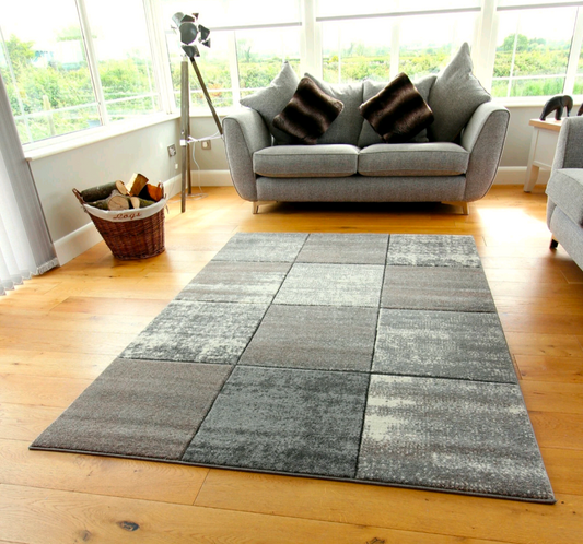 Modern Square Shadow Rug