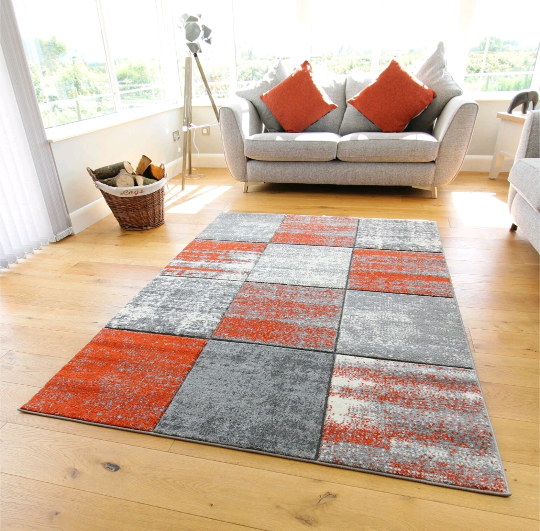 Modern Square Shadow Rug