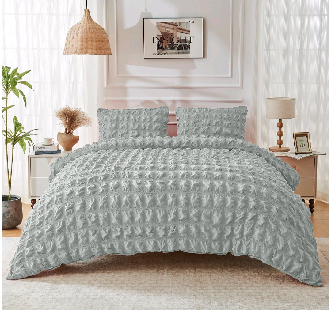 Seersucker Duvet Set