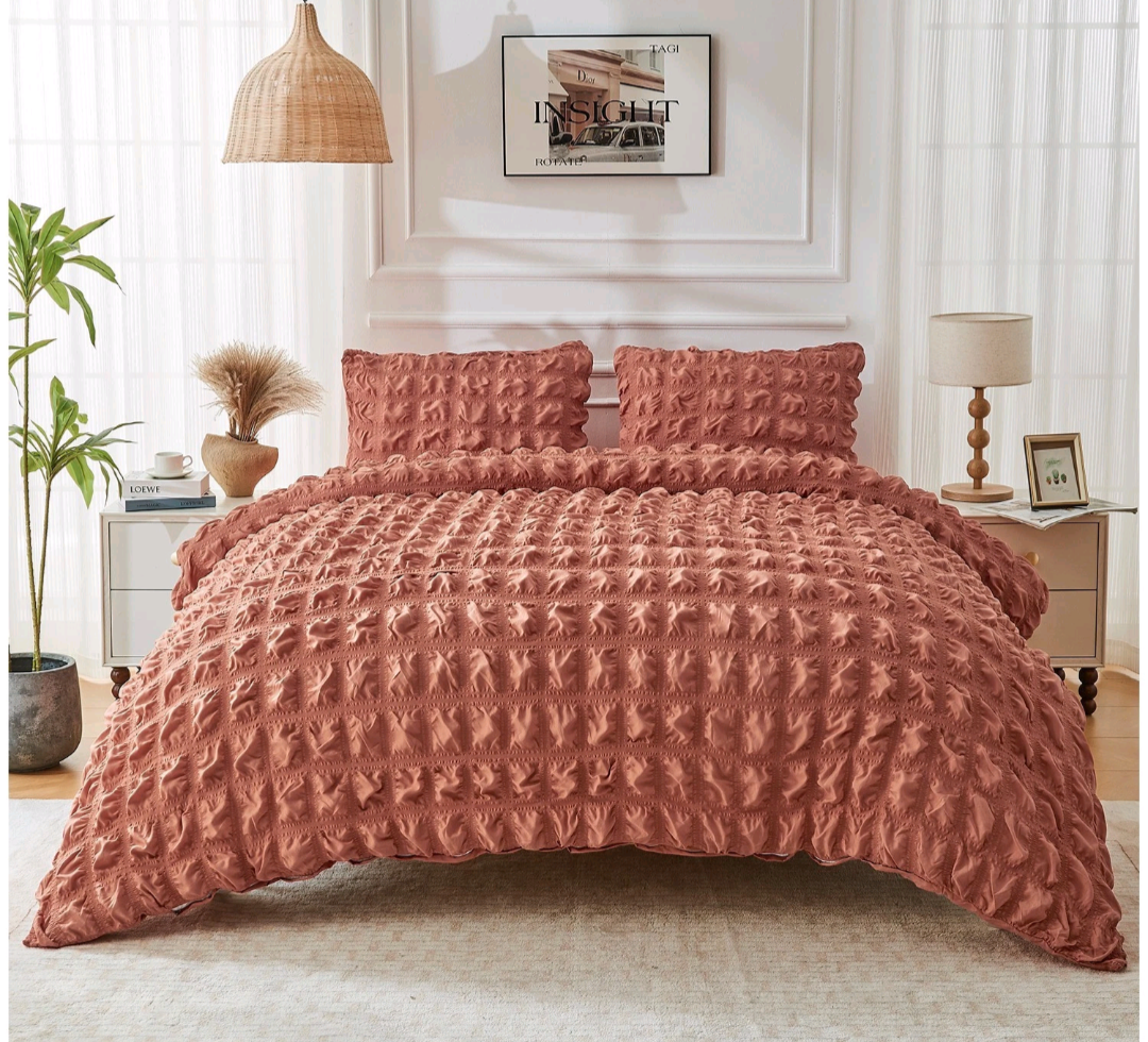 Seersucker Duvet Set