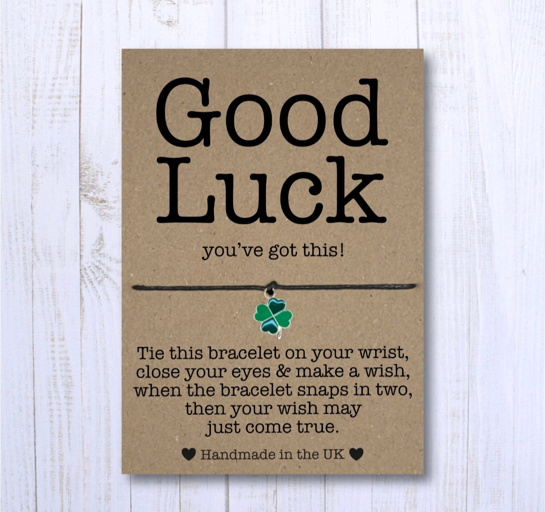 Good Luck Wish Bracelet