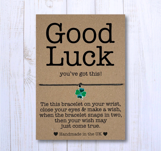 Good Luck Wish Bracelet