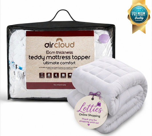 Thick Teddy Mattress Topper