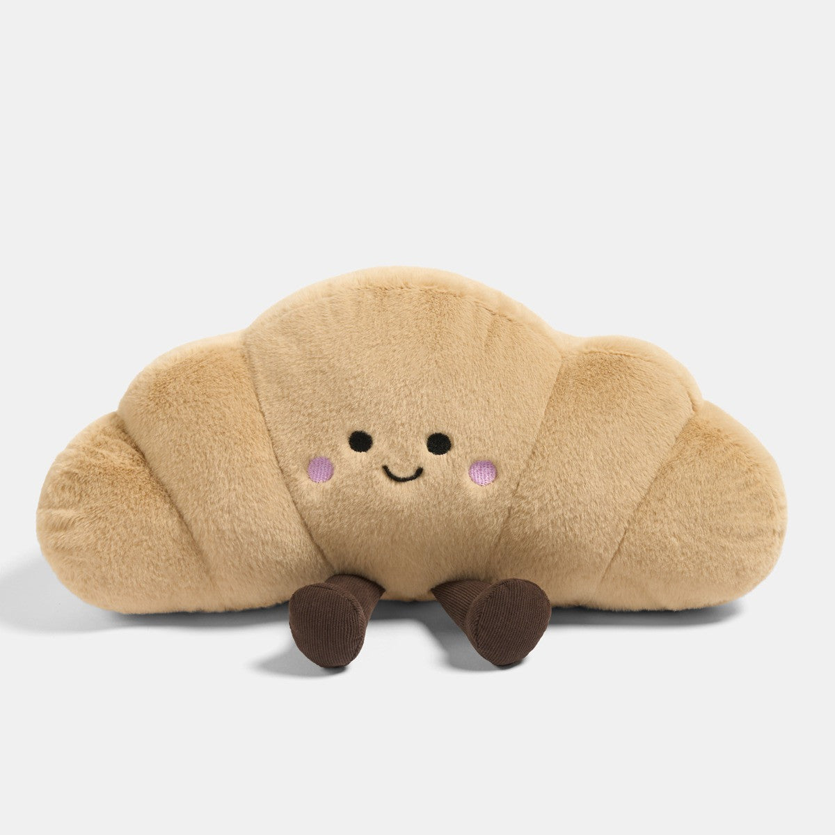 Claude The Croissant Cushion - Brown