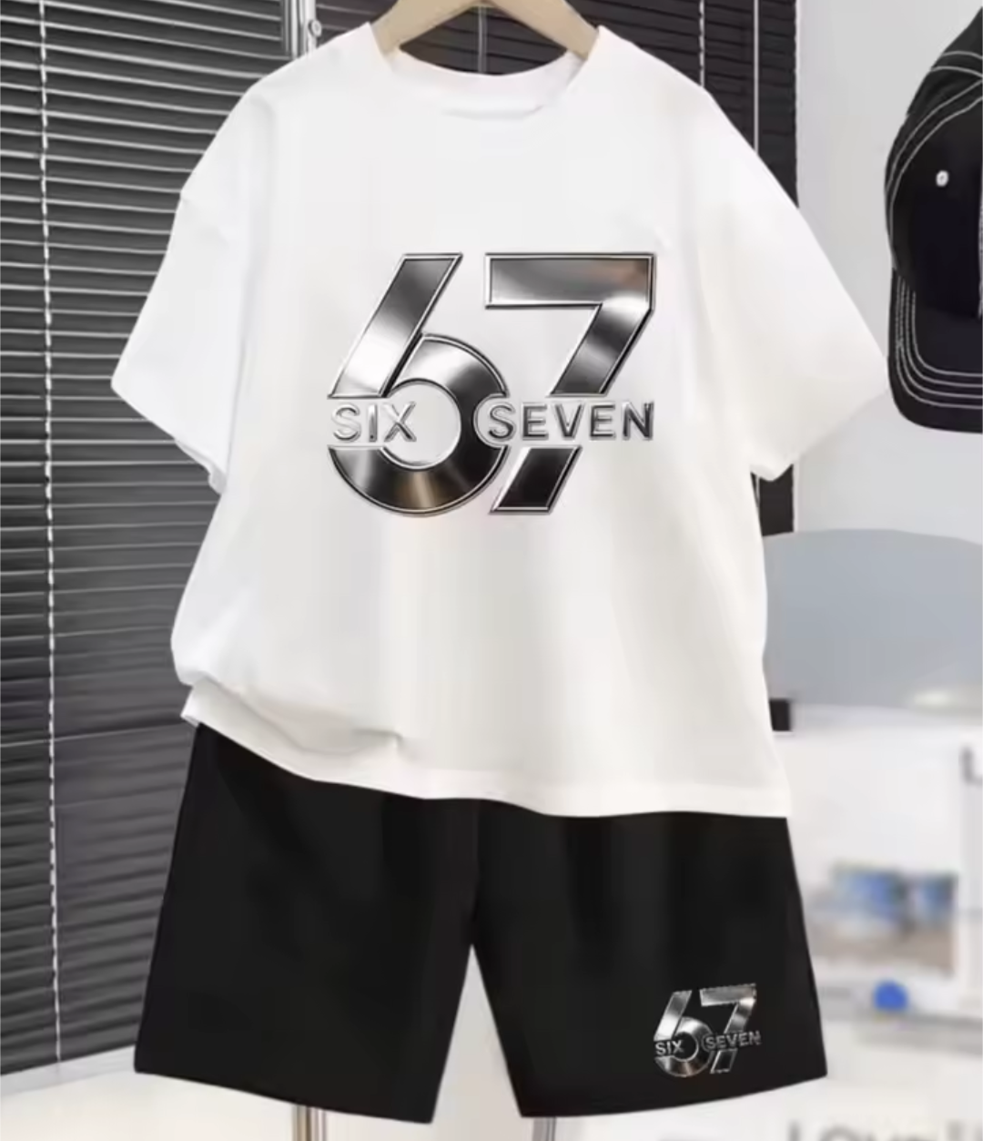 Kids 6 7 Shorts and T-shirt Set