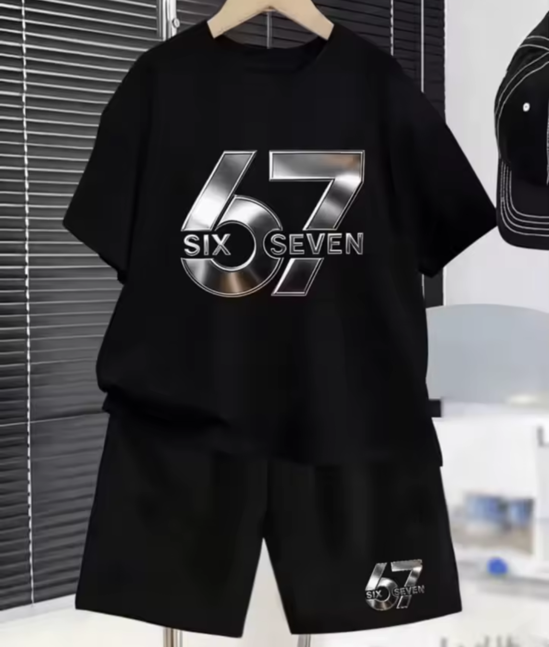 Kids 6 7 Shorts and T-shirt Set