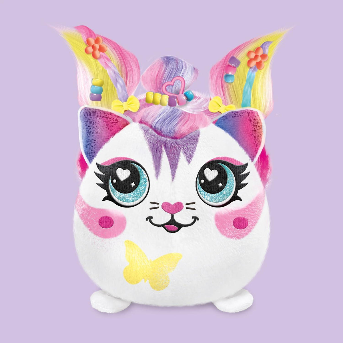 Airbrush Hair'iffic Squish Pal Plush Toy