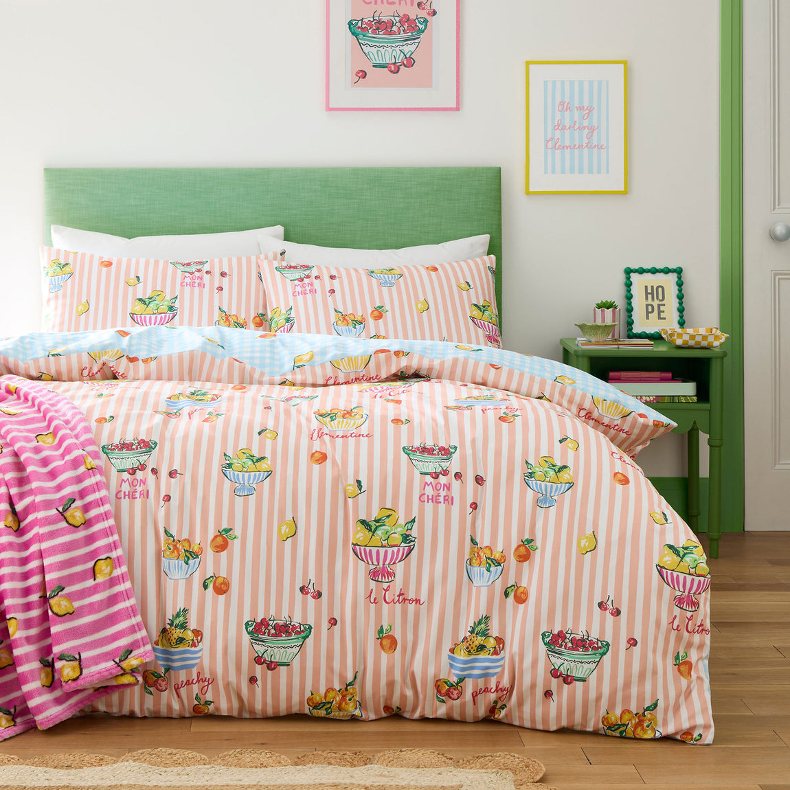 Summer Fruits Duvet Set