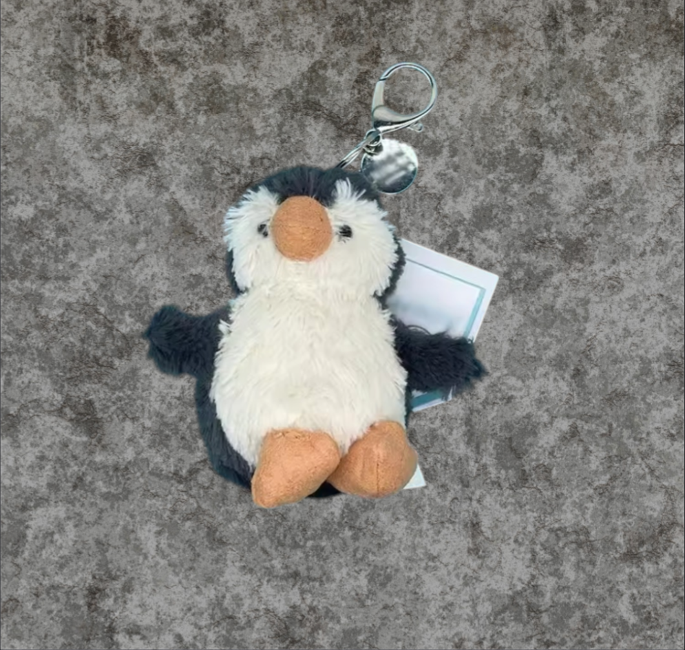 Penguin Plushie Keychain / Bag Charm