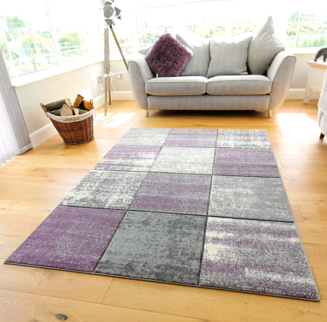 Modern Square Shadow Rug