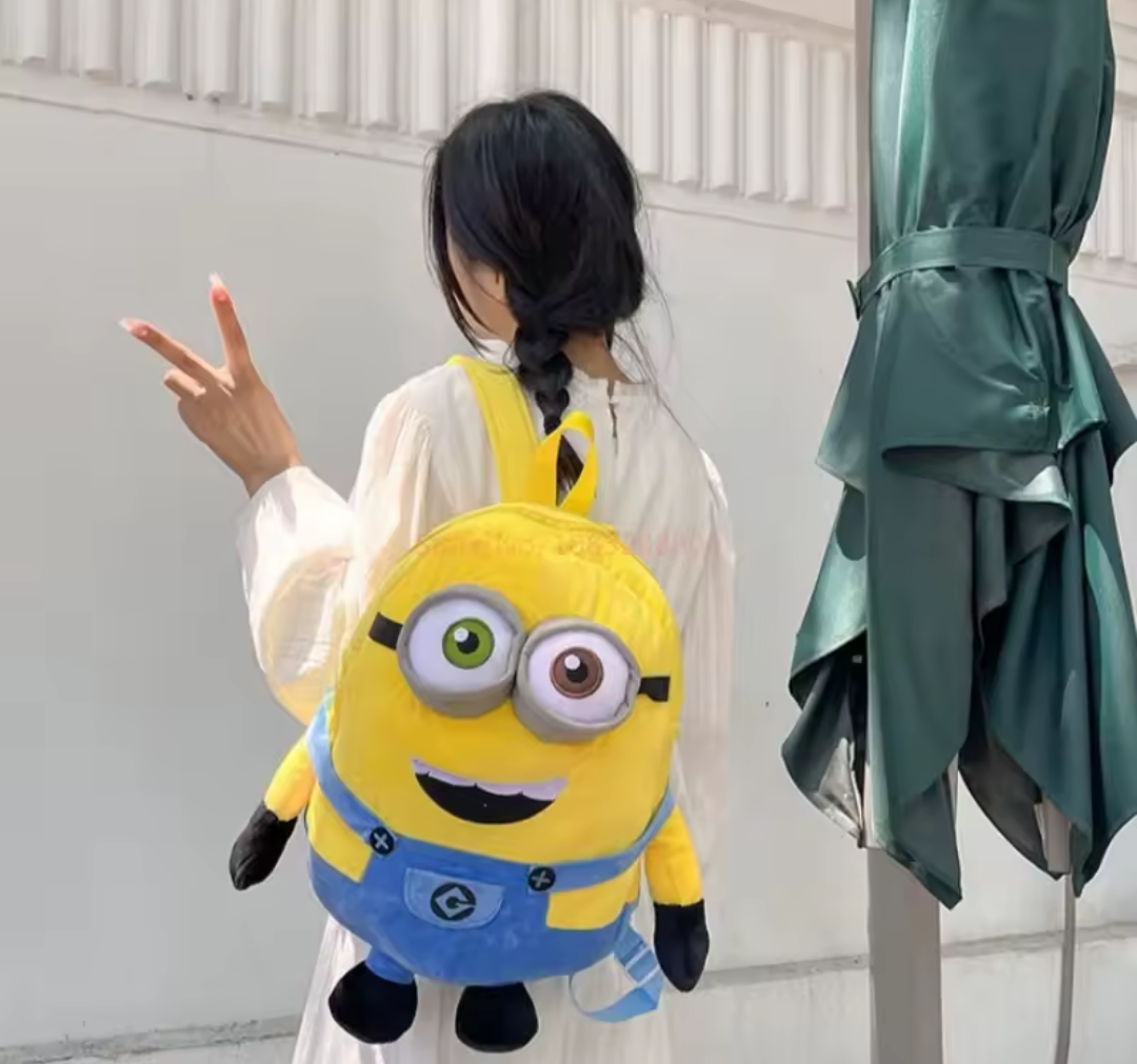 Minion Plush Backpack