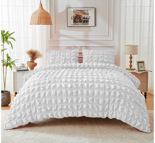 Seersucker Duvet Set
