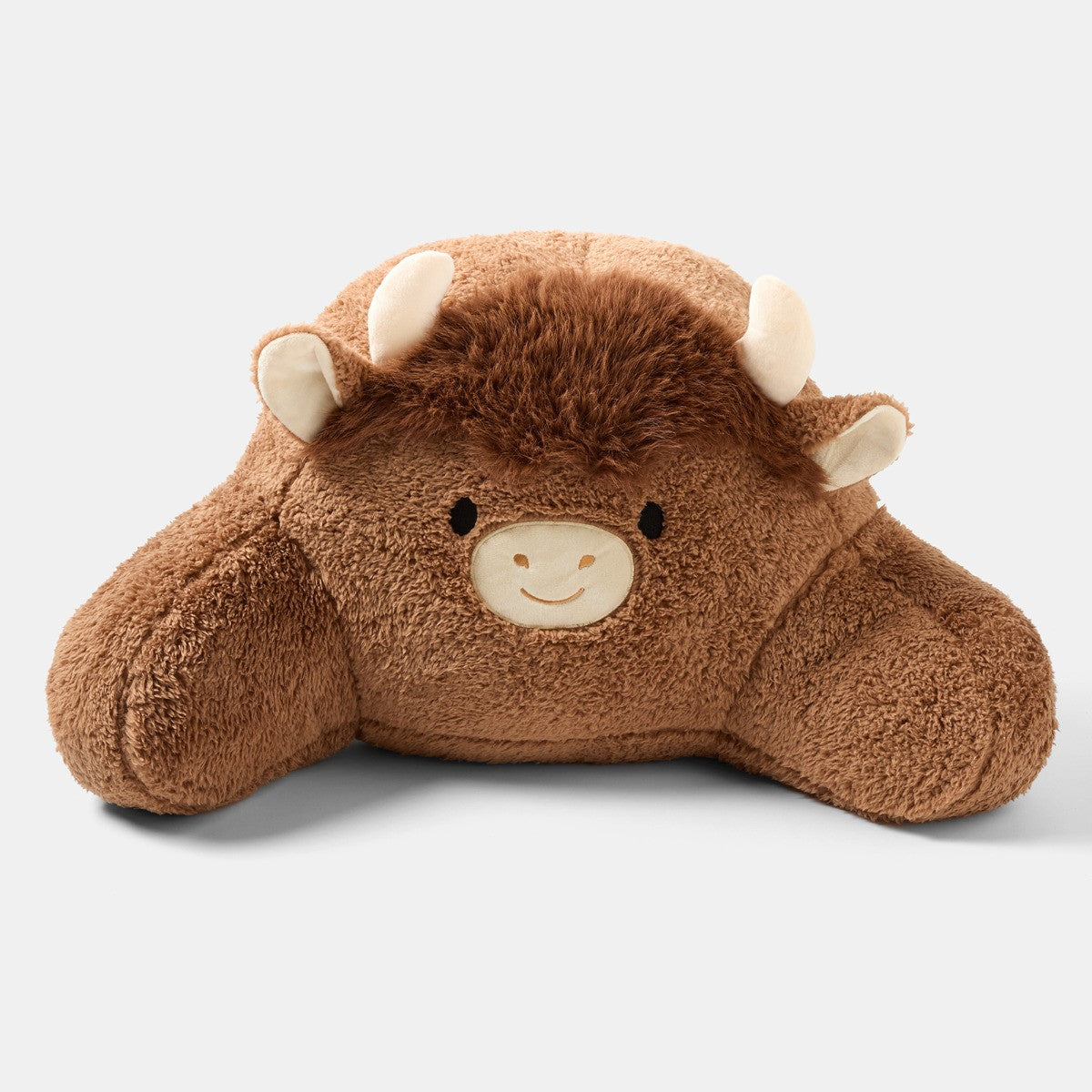 Harry The Highland Cow Cuddle Cushion - Brown