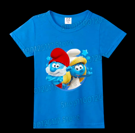 Kids Smurfs Tshirt